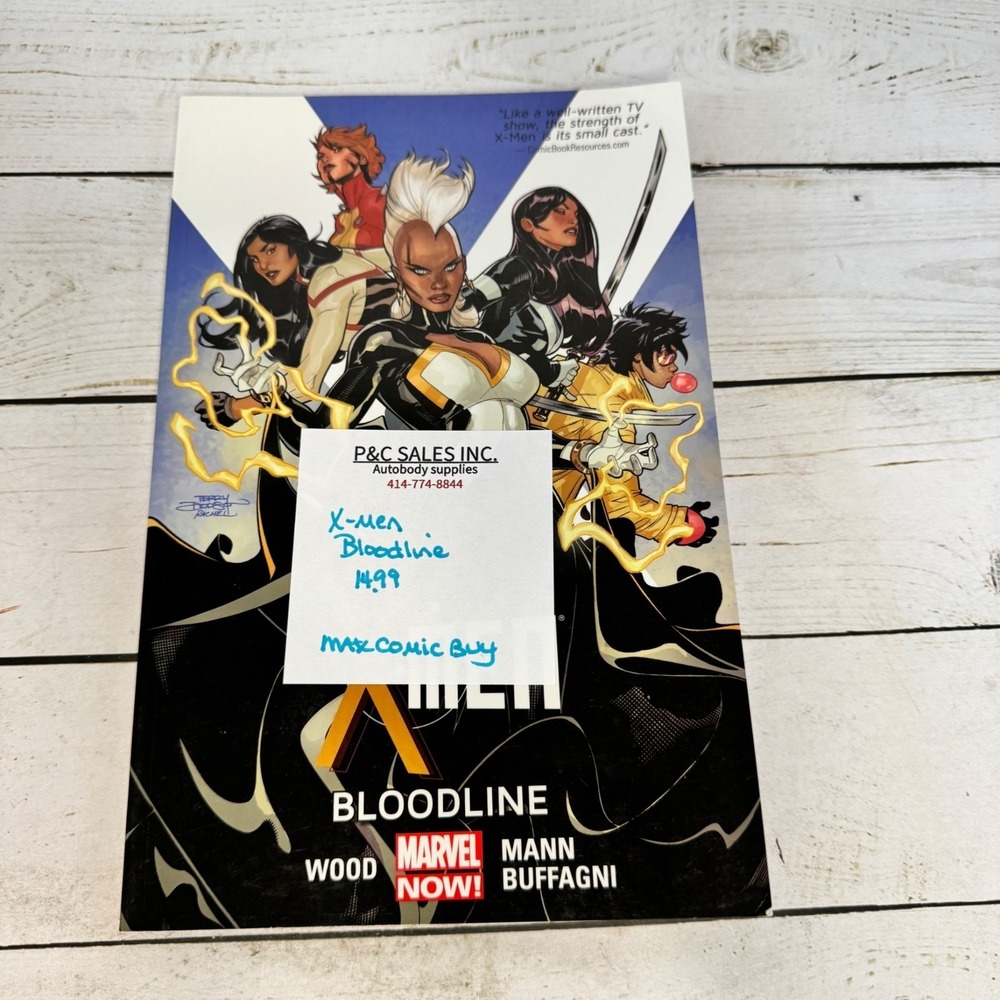 X-Men Bloodline Marvel Now TPB 2014 by Brian Wood Clay Mann Jubilee Storm - Picture 7 of 7